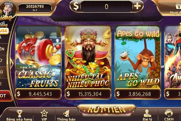 Trò chơi slot 888bet