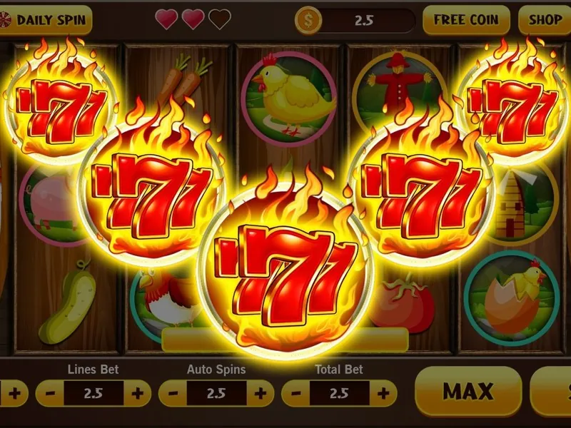 Biểu tượng trò chơi slot 5 với cơ chế Megaways