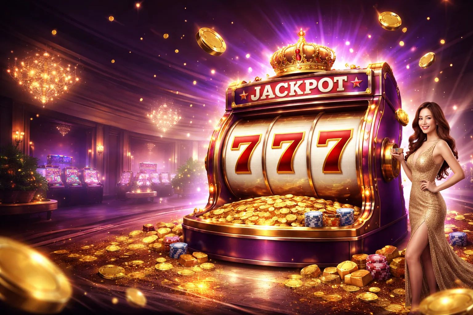 Máy đánh bạc tại 888bet, cơ hội trúng lớn